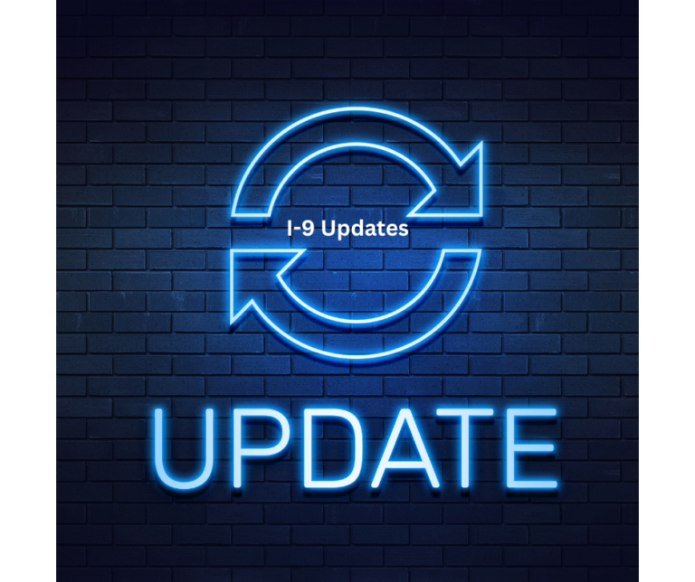 Read more about the article Updates to the Employee Eligibility Verification Form